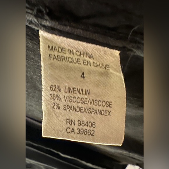 Theory Cropped Black Blazer 3Quarter Sleeve 4 - Picture 6 of 7